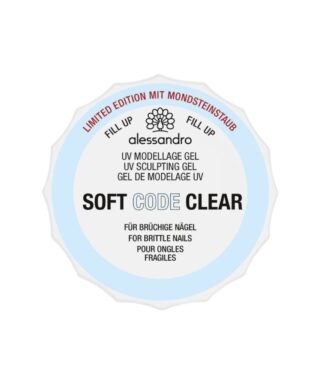 alessandro Моделиращ гел SOFT CODE MOONSTONE DUST, 15г
