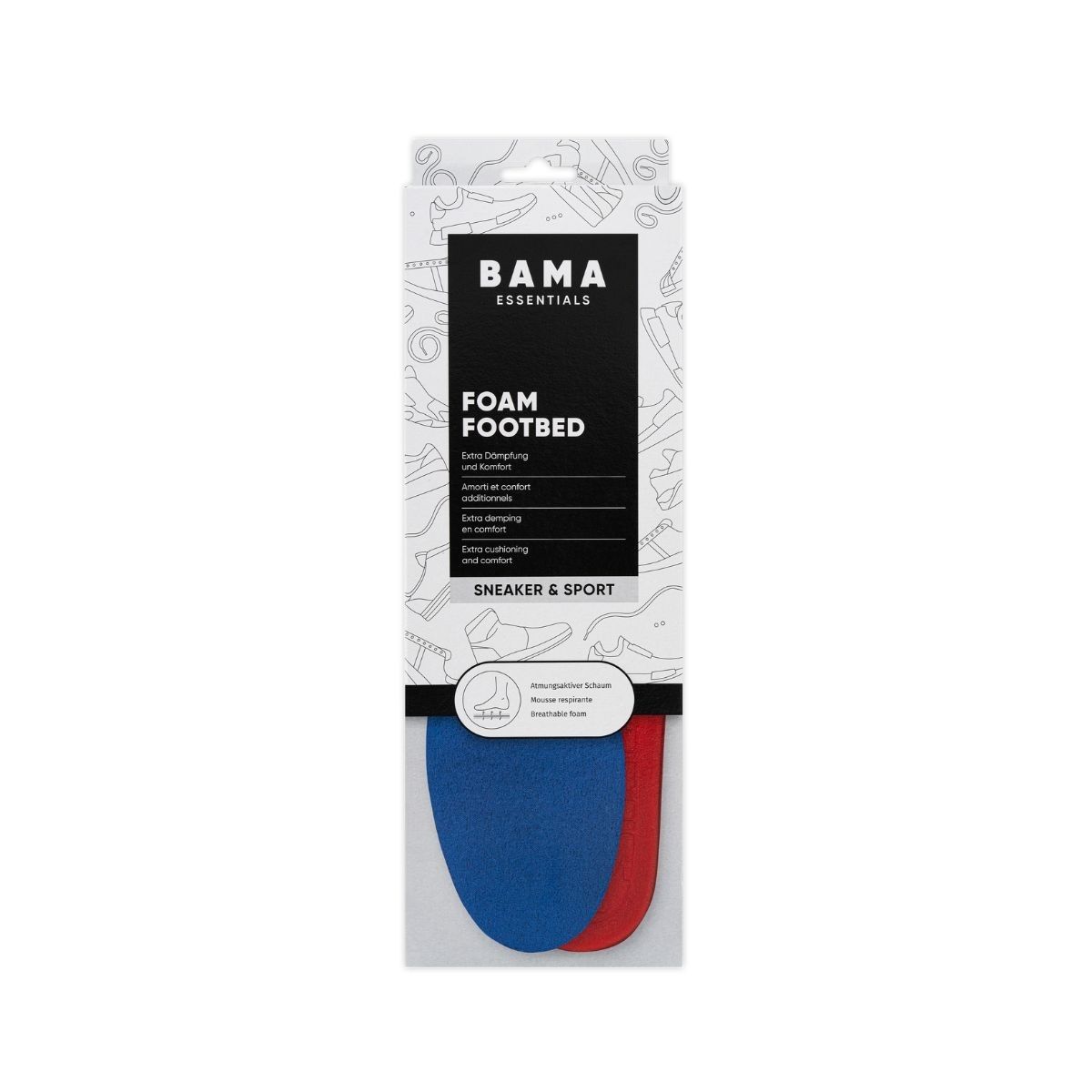 BAMA Стелки Foam Footbed