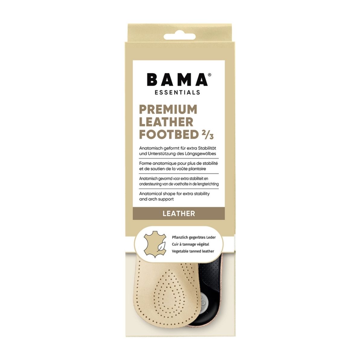 BAMA Стелки Premium Leather Footbed 2/3