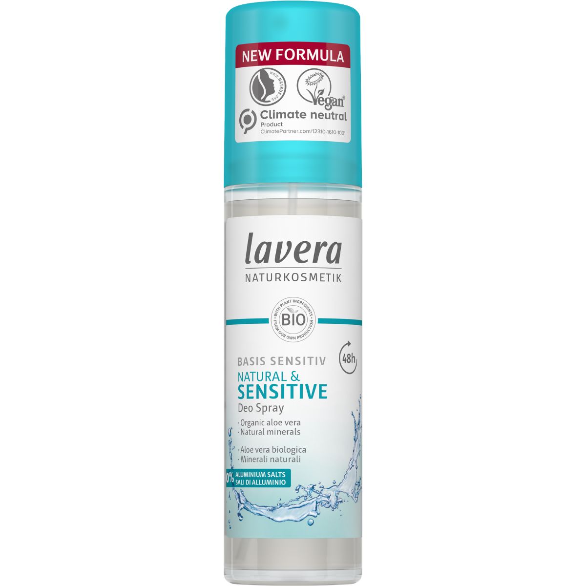 lavera Дезодорант-спрей Basis Sensitiv Natural & Sensitive 75 мл