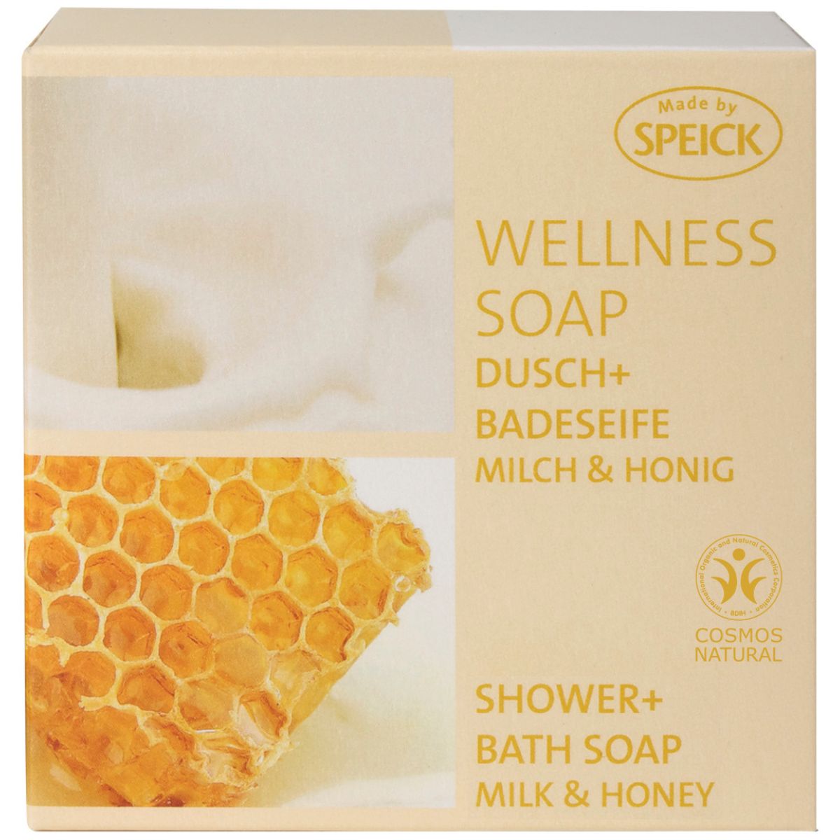 Made by Speick Wellness BDIH сапун мляко и мед 200г