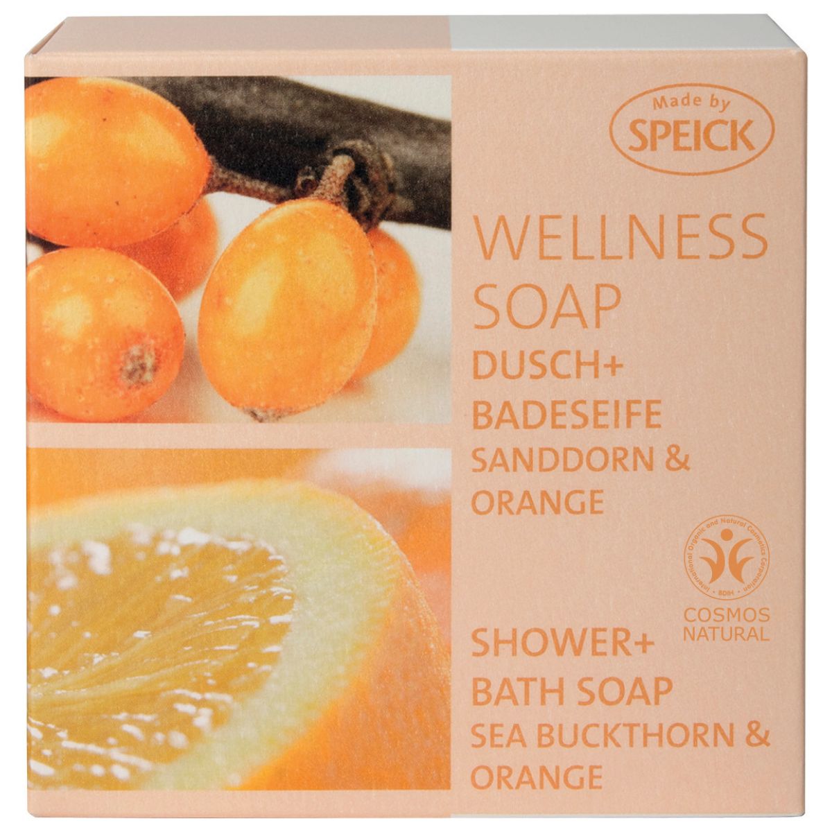 Made by Speick Wellness BDIH сапун портокал и морски зърнастец 200г