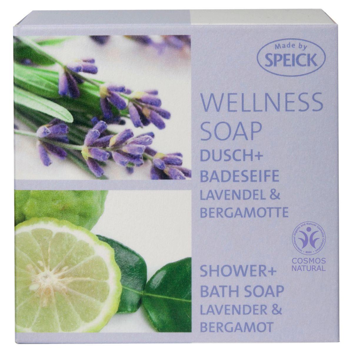 Made by Speick Wellness BDIH сапун лавандула и бергамот 200г