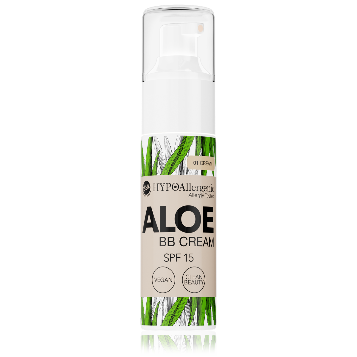 Bell HYPOAllergenic Алое BB Cream SPF 15 01, CREAM