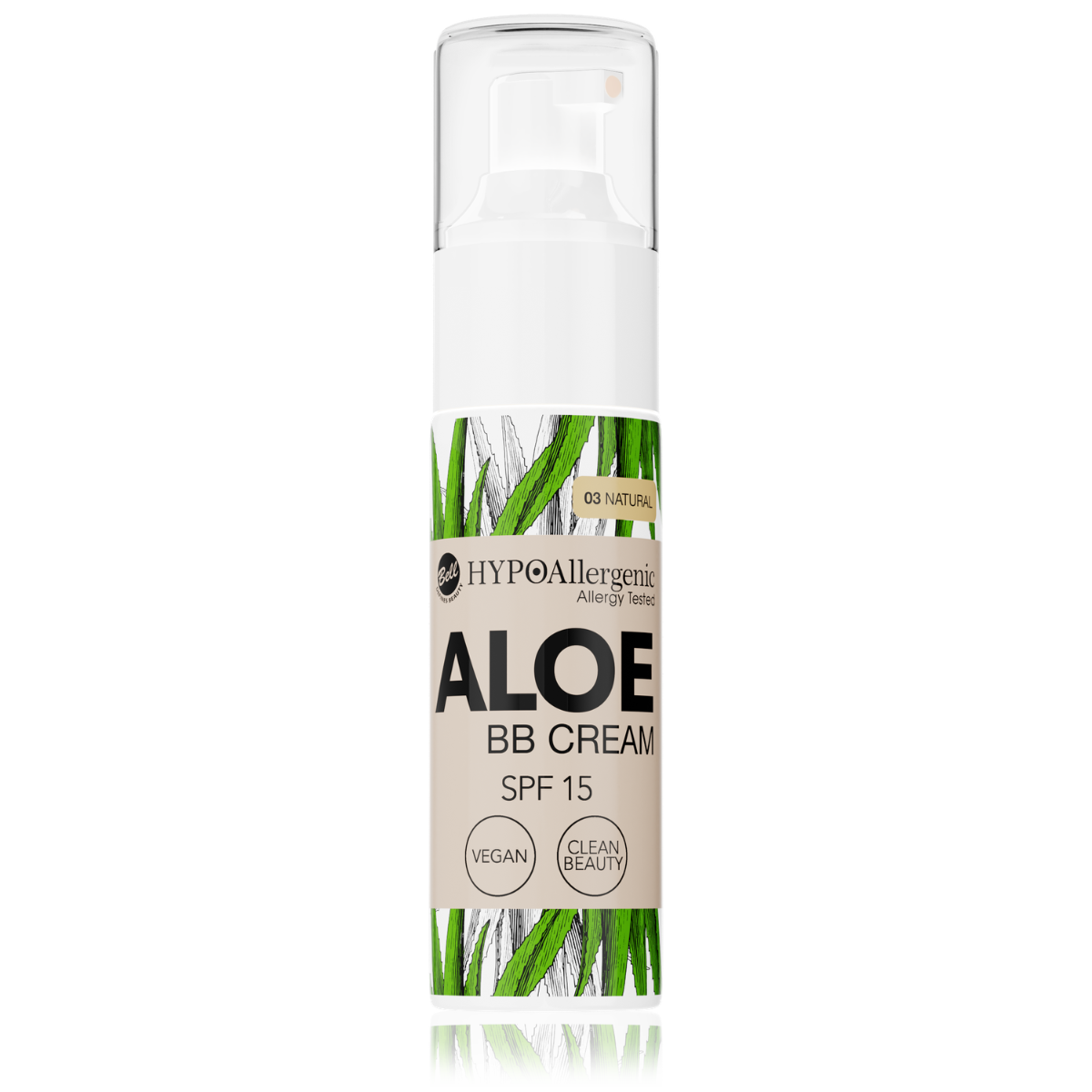 Bell HYPOAllergenic Алое BB Cream SPF 15 03, NATURAL