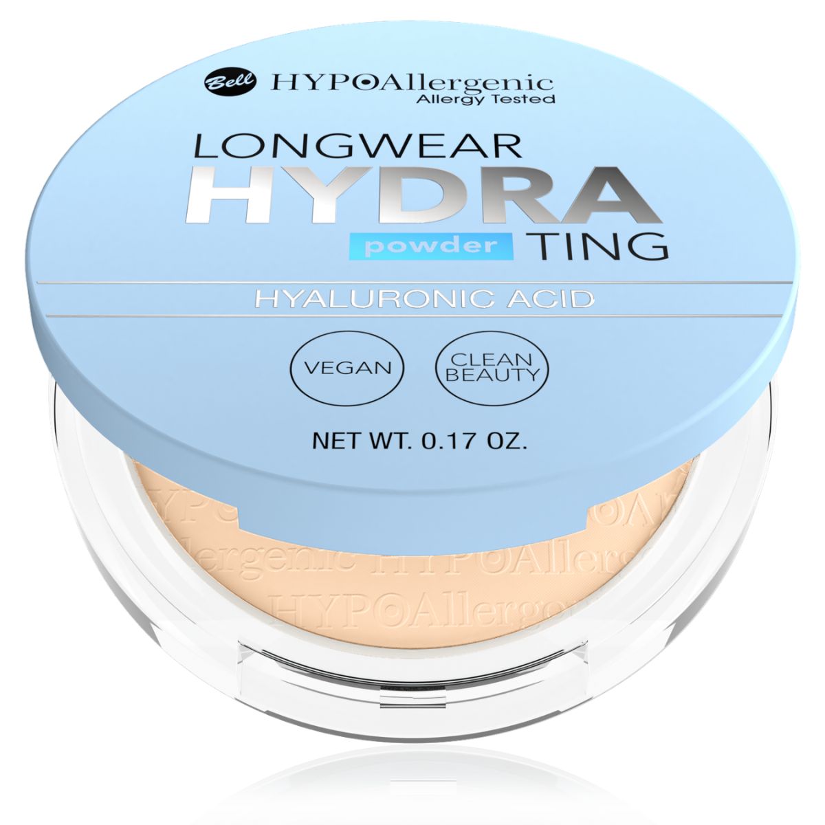 Bell HYPOAllergenic Hydra Дълготрайна хидратираща пудра 01