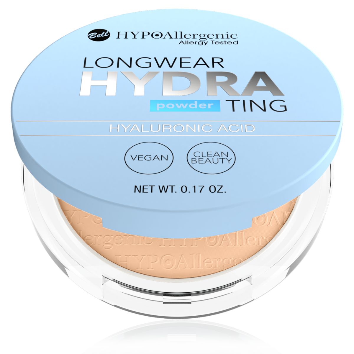 Bell HYPOAllergenic Hydra Дълготрайна хидратираща пудра 03