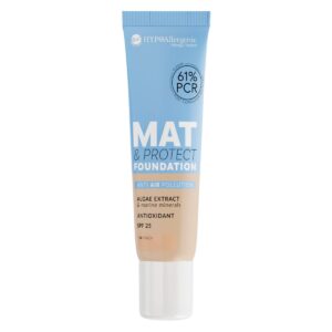 Bell HYPOAllergenic Фон дьо тен Mat&Protect SPF 25 04, PEACH