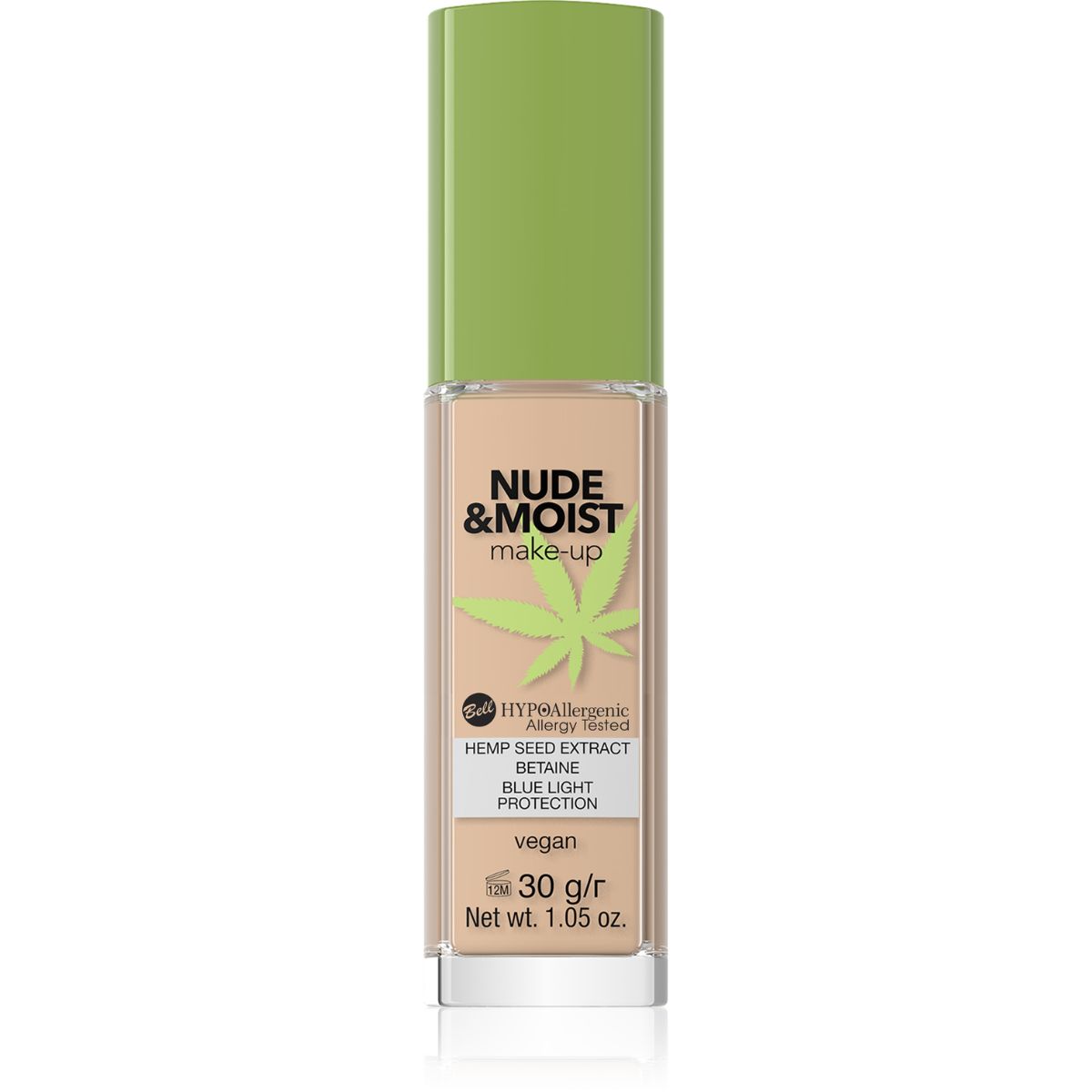 Bell HYPOAllergenic Фон дьо тен Nude&Moist 03