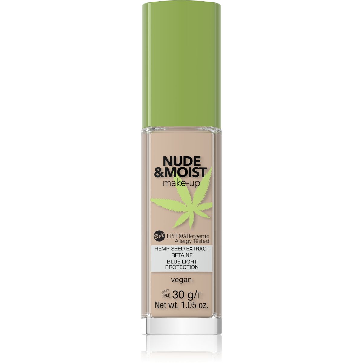 Bell HYPOAllergenic Фон дьо тен Nude&Moist 04