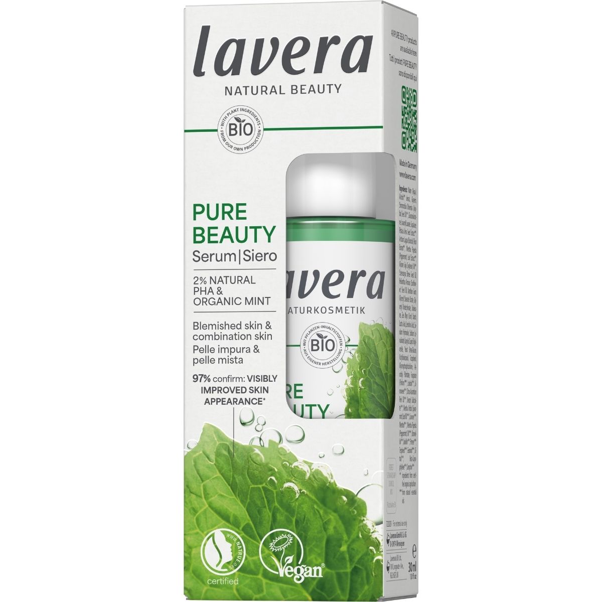 lavera Pure Beauty Серум 30 мл