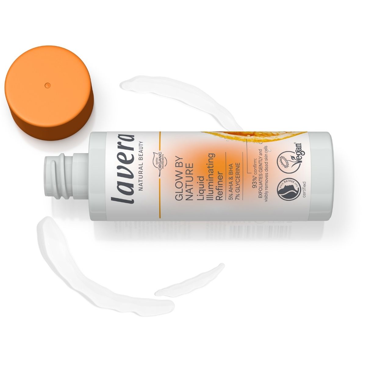 lavera Glow by Nature Течен пилинг без отмиване 100 мл