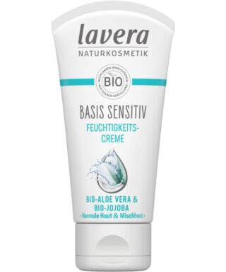 lavera Basis Sensitiv Хидратиращ крем с алое вера и жожоба 50 мл