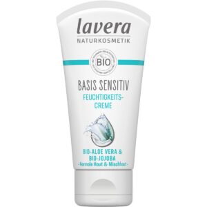 lavera Basis Sensitiv Хидратиращ крем с алое вера и жожоба 50 мл