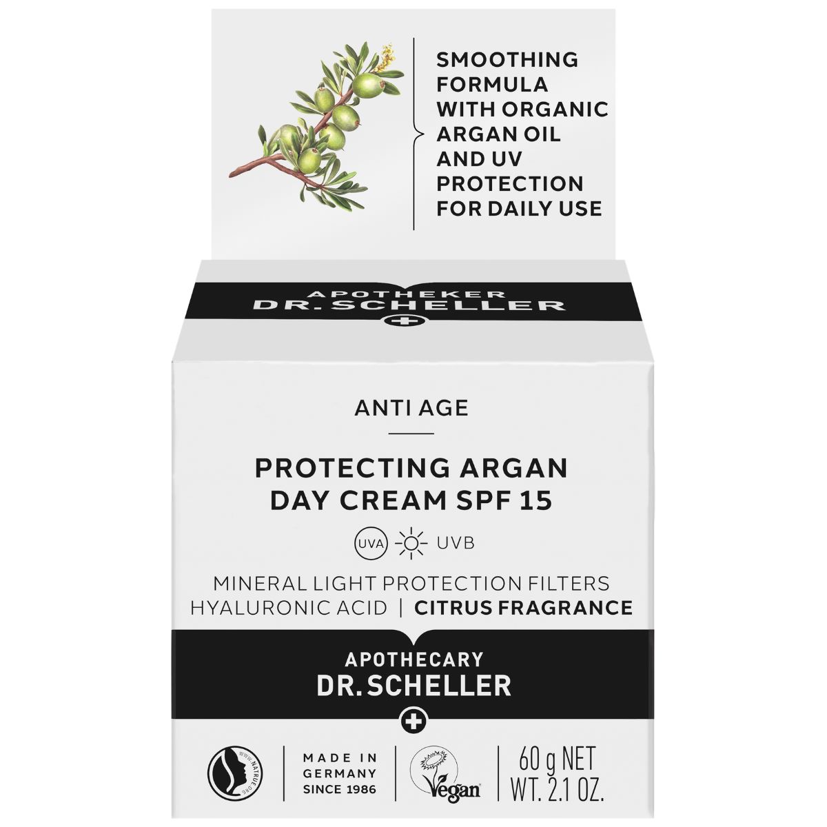 Apothecary DR.SCHELLER Арган - Защитен дневен крем SPF 15 50 мл - Image 2