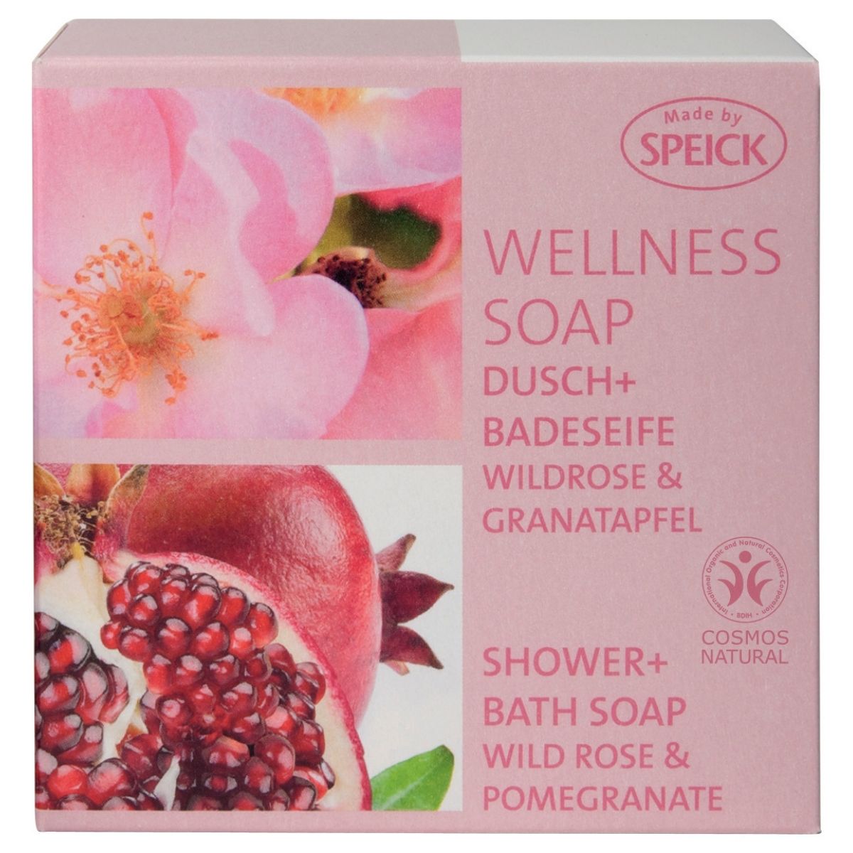 Made by Speick Wellness BDIH сапун дива роза и нар 200г