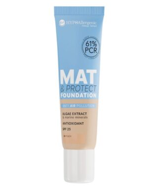 Bell HYPOAllergenic Фон дьо тен Mat&Protect SPF 25 04, PEACH