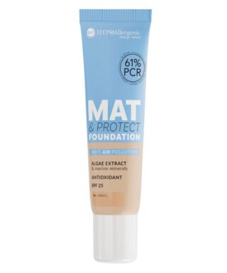 Bell HYPOAllergenic Фон дьо тен Mat&Protect SPF 25 06, CARAMEL