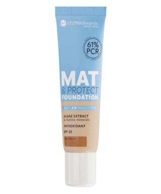 Bell HYPOAllergenic Фон дьо тен Mat&Protect SPF 25 08, ESPRESSO