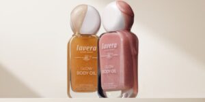 Lavera Glow Body Oils натурални масла за тяло Floral Glow и Honey Glow за подхранена кожа с красив блясък