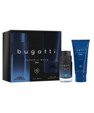 BUGATTI Dynamic Move Blue Gift Set