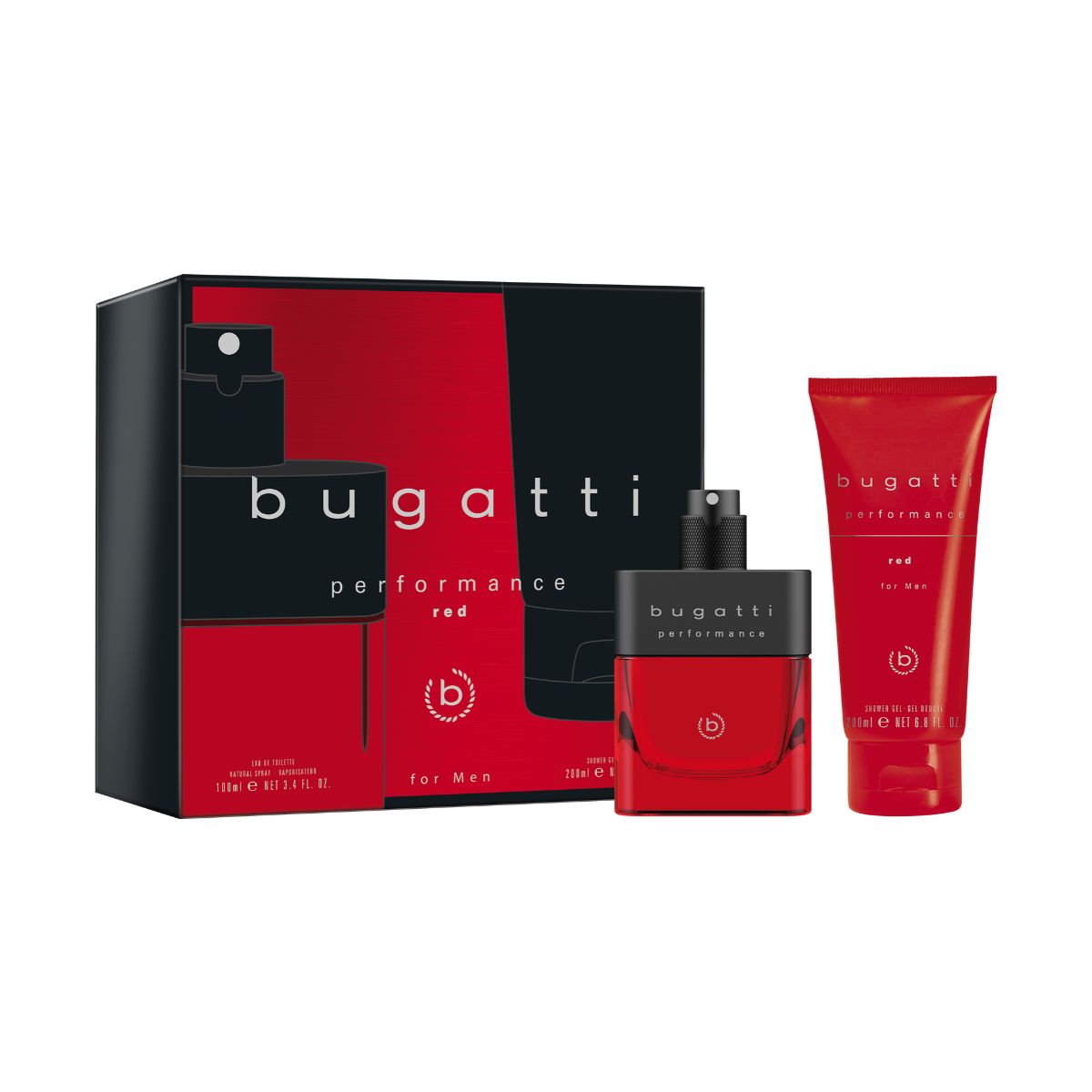 BUGATTI Performance Red Gift Set